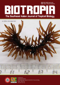 BIOTROPIA The Southeast Asian Journal of Tropical Biology