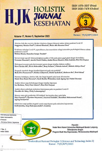 Holistik Jurnal Kesehatan (HJK)