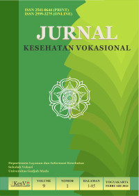 Jurnal Kesehatan Vokasional