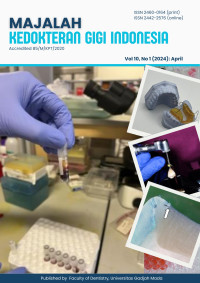 Image of Majalah Kedokteran Gigi Indonesia